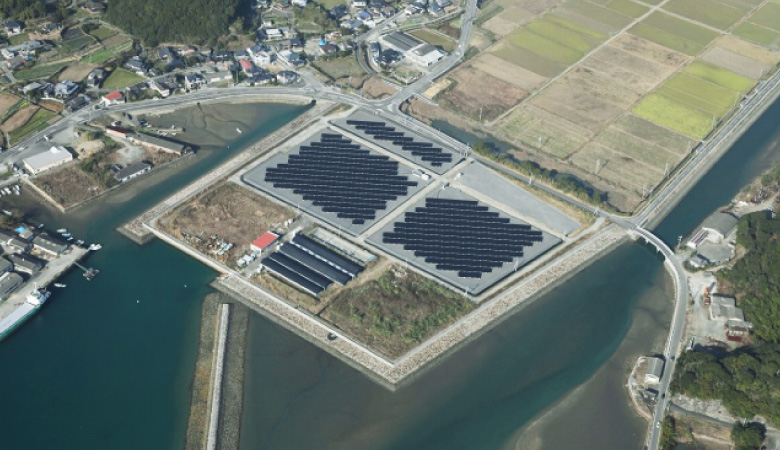 天草市倉岳町太陽光発電所工事【1.2MW】